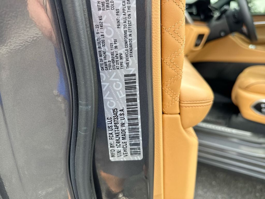 2023 Jeep Grand Cherokee L Summit