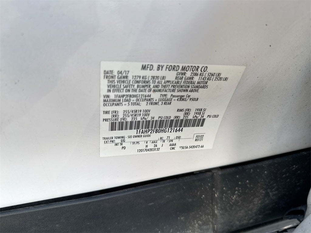 2017 Ford Taurus Limited