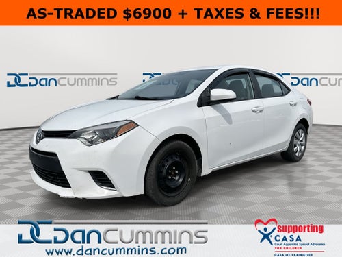 2015 Toyota Corolla LE