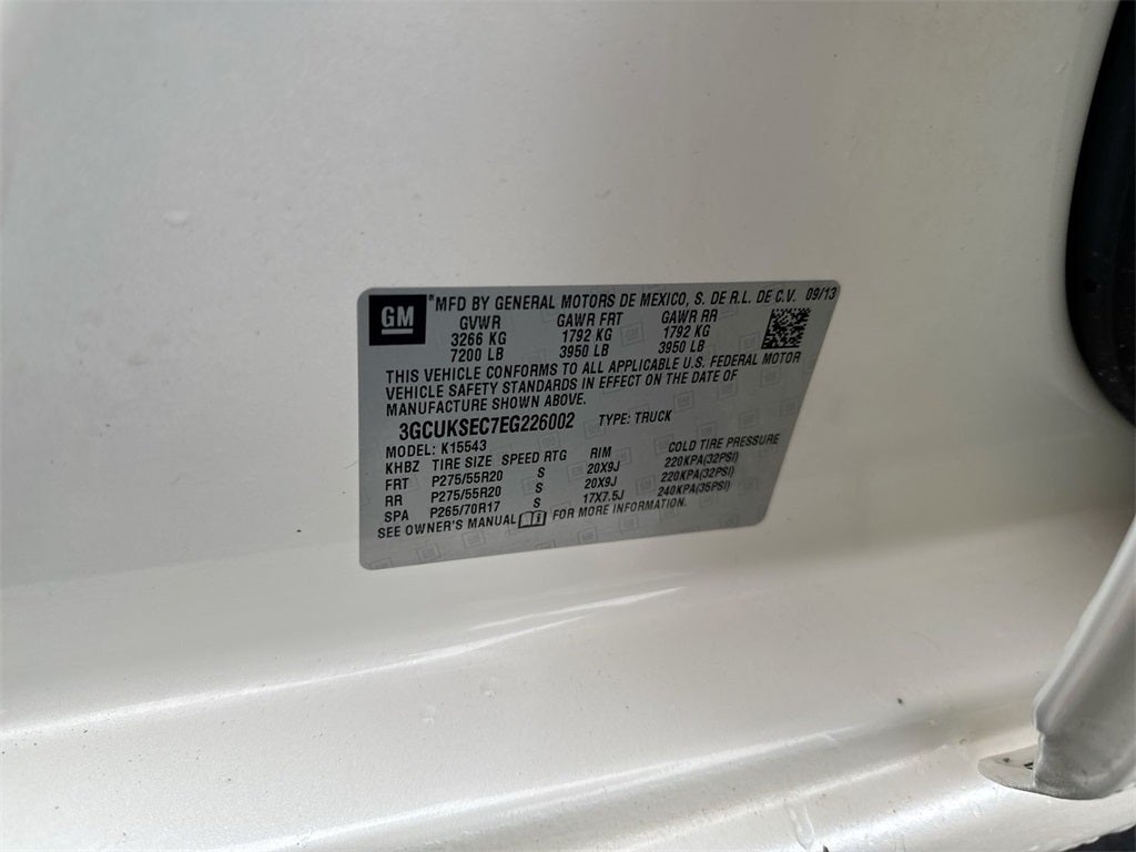 2014 Chevrolet Silverado 1500 LTZ