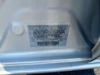 2018 Nissan Versa 1.6 SV
