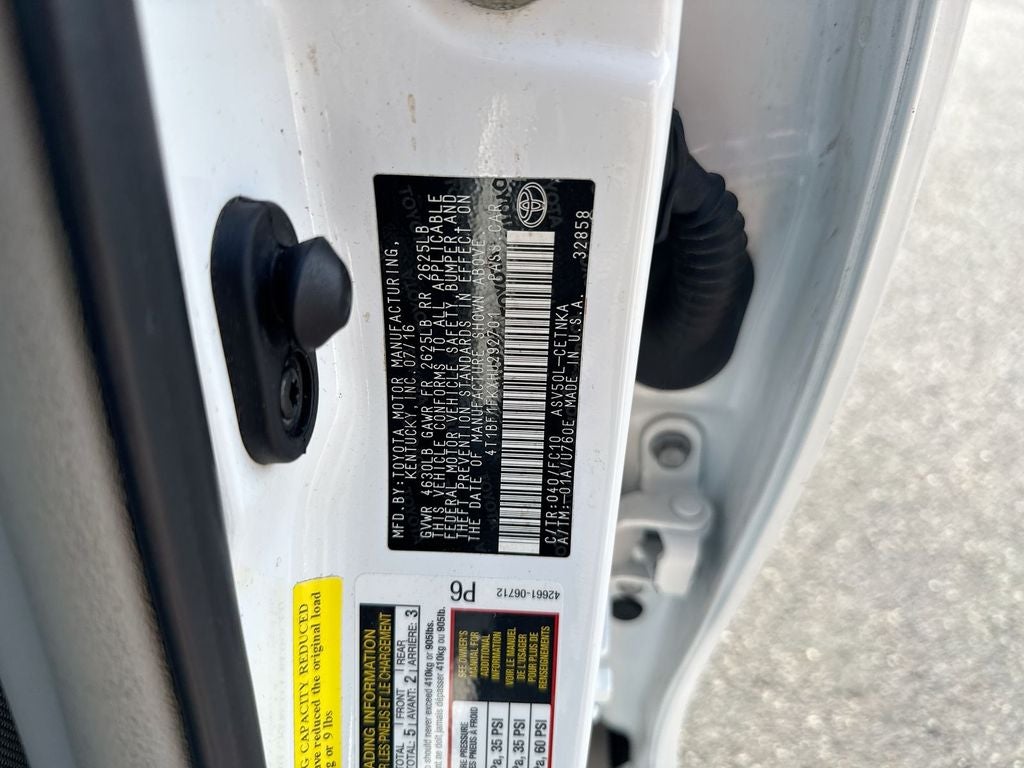 2017 Toyota Camry LE