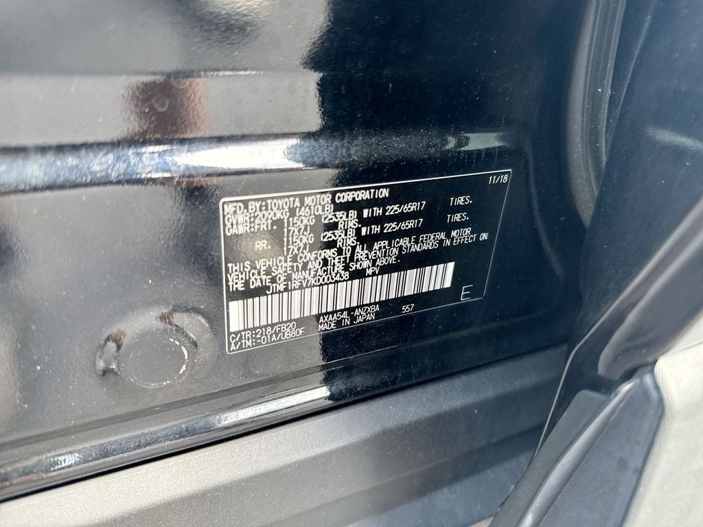 2019 Toyota RAV4 LE