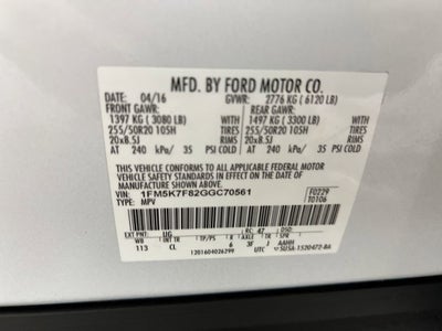 2016 Ford Explorer Limited