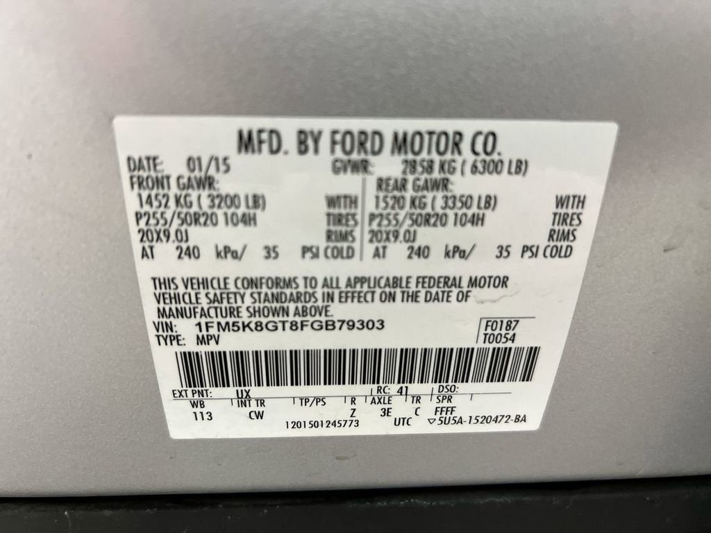 2015 Ford Explorer Sport