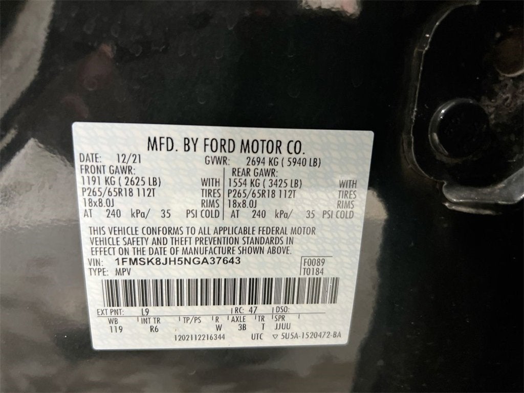 2022 Ford Explorer Timberline