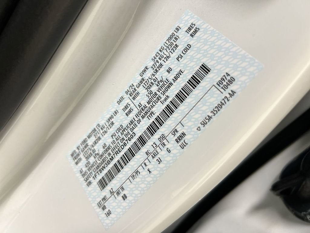 2024 Ford Super Duty F-350 SRW XL