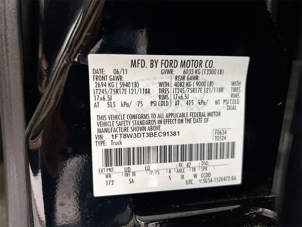 2011 Ford Super Duty F-350 DRW XL