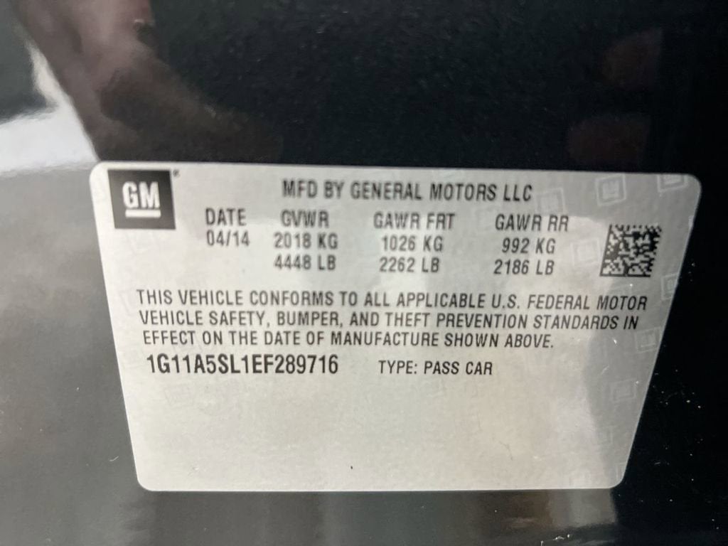 2014 Chevrolet Malibu LS