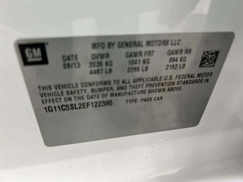 2014 Chevrolet Malibu LT