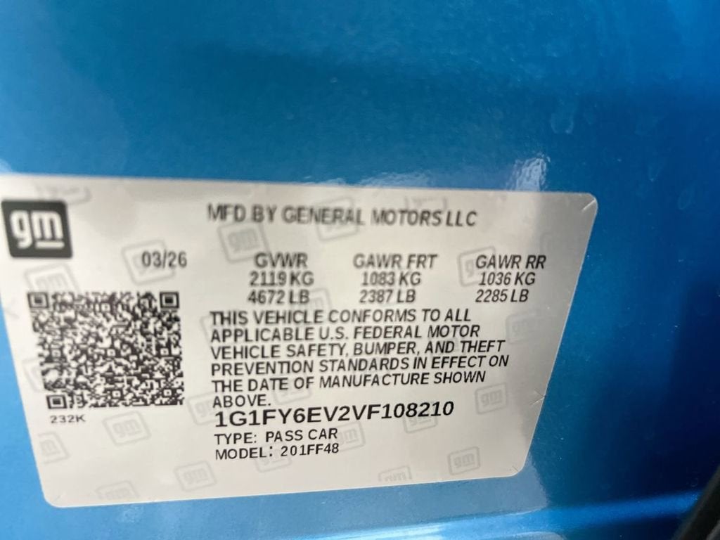 2027 Chevrolet Bolt LT