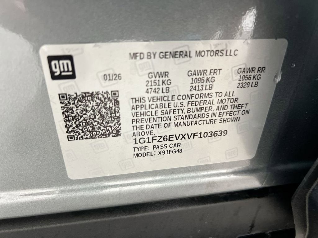 2027 Chevrolet Bolt RS