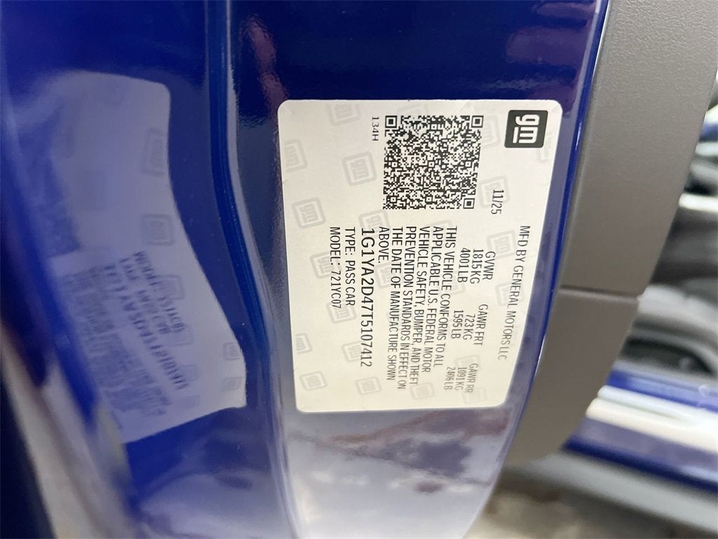 2026 Chevrolet Corvette Stingray 1LT