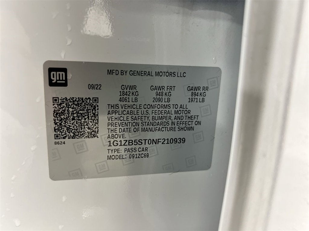 2022 Chevrolet Malibu LS