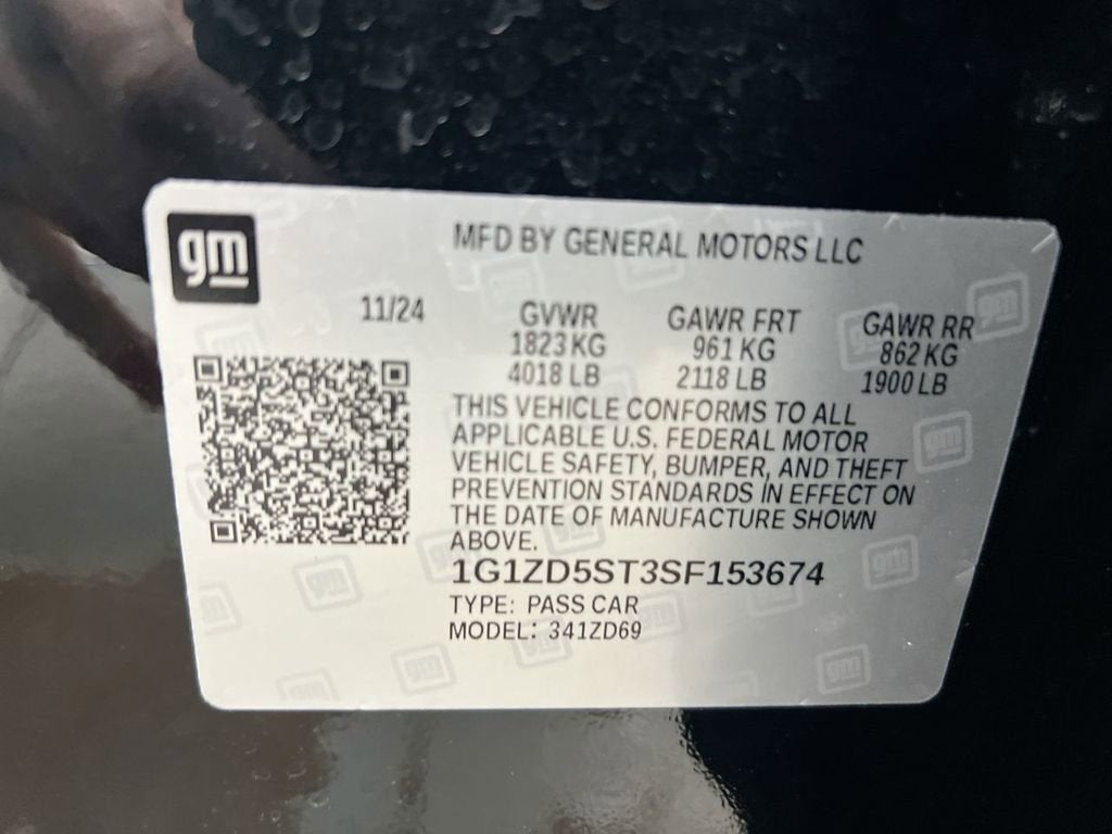 2025 Chevrolet Malibu 1LT