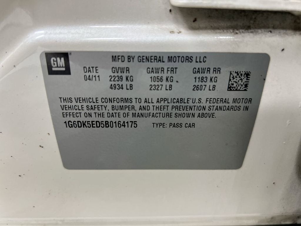2011 Cadillac CTS Performance