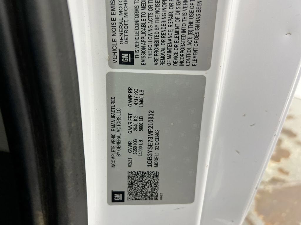 2021 Chevrolet Silverado 3500 HD Chassis Cab Work Truck