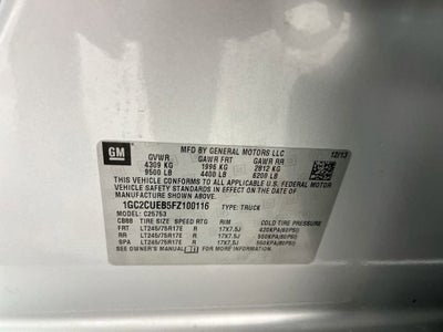 2015 Chevrolet Silverado 2500 HD Work Truck