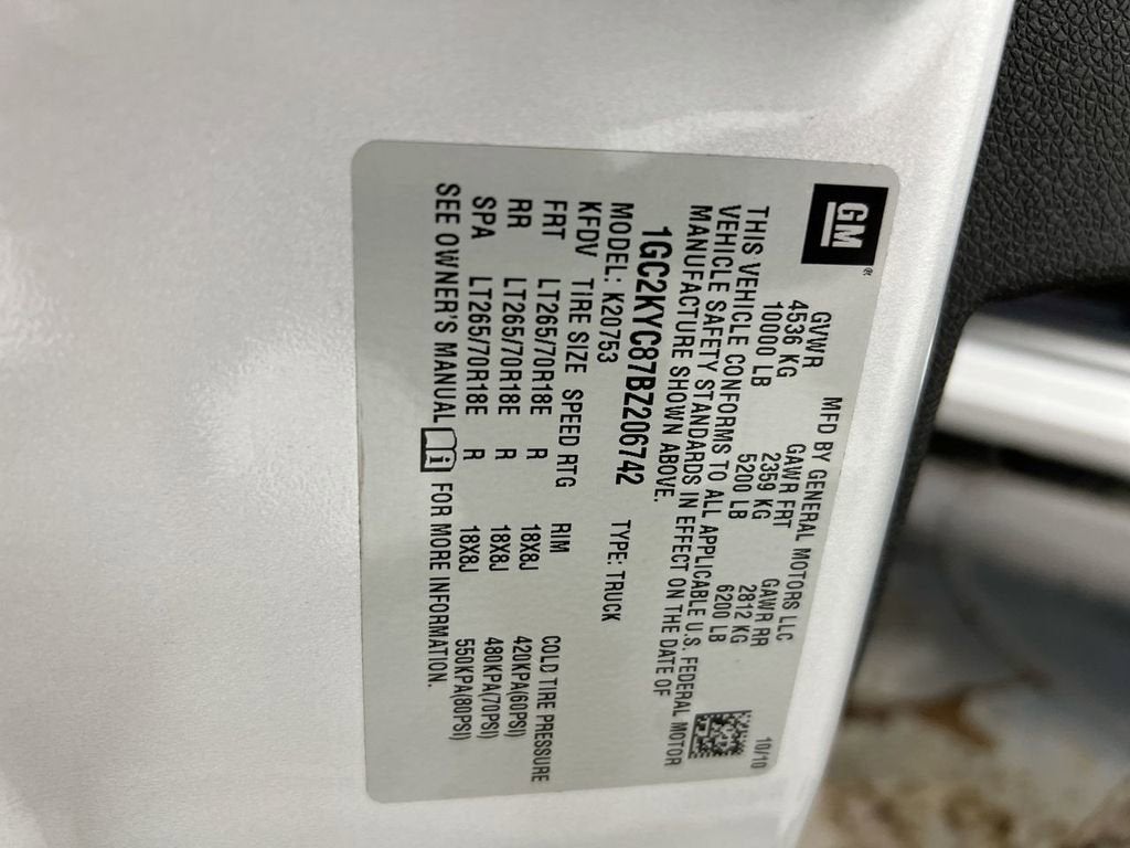 2011 Chevrolet Silverado 2500 HD LTZ