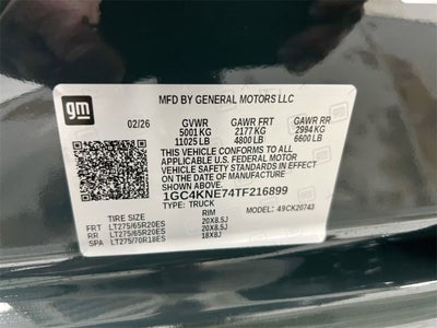 2026 Chevrolet Silverado 2500 HD LT