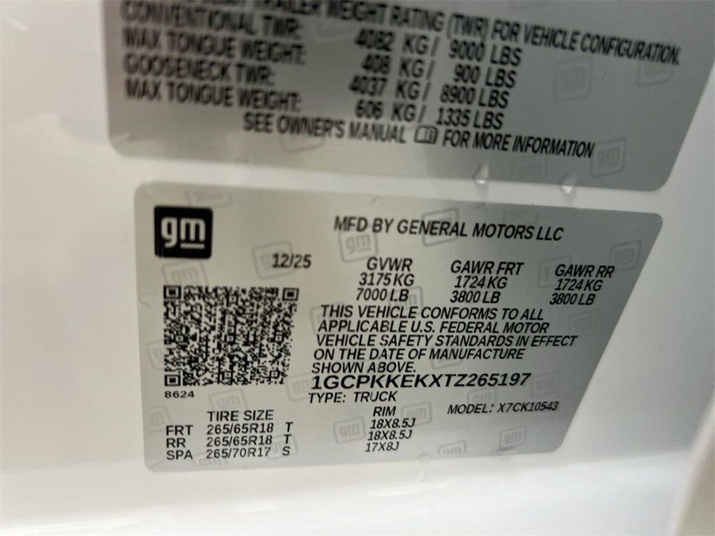 2026 Chevrolet Silverado 1500 LT (2FL)