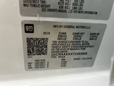 2026 Chevrolet Silverado 1500 WT