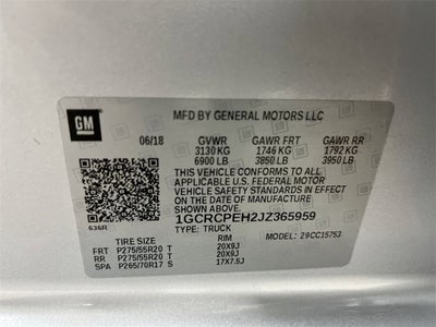 2018 Chevrolet Silverado 1500 Custom