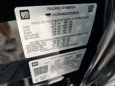 2026 Chevrolet Silverado 1500 RST