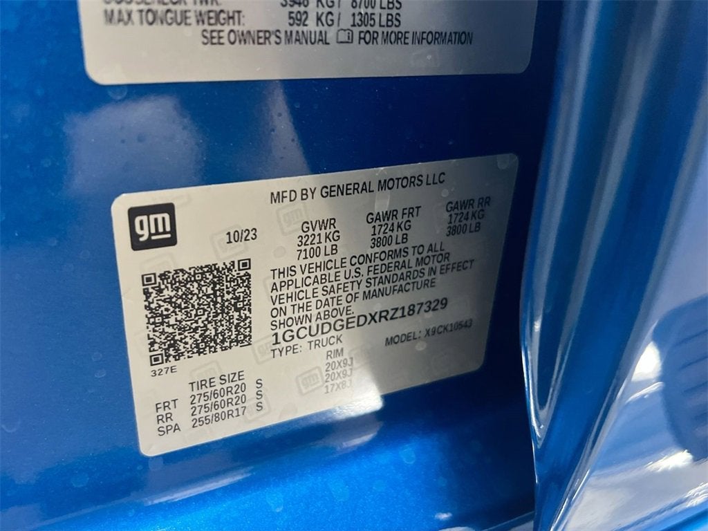 2024 Chevrolet Silverado 1500 LTZ