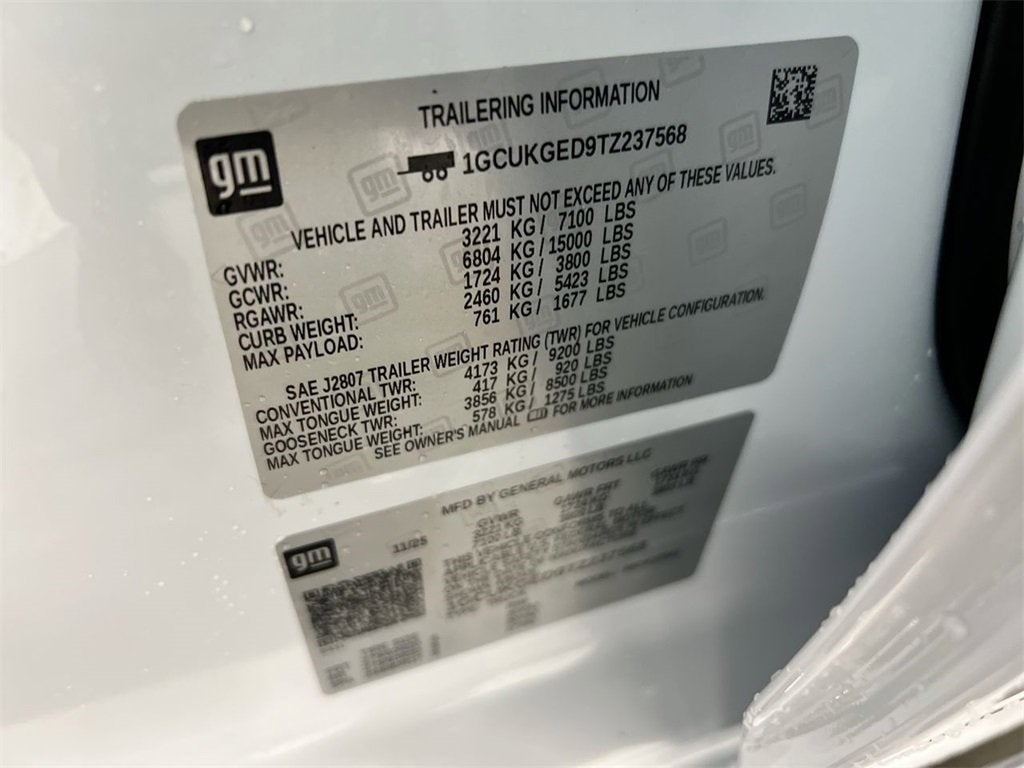 2026 Chevrolet Silverado 1500 LTZ