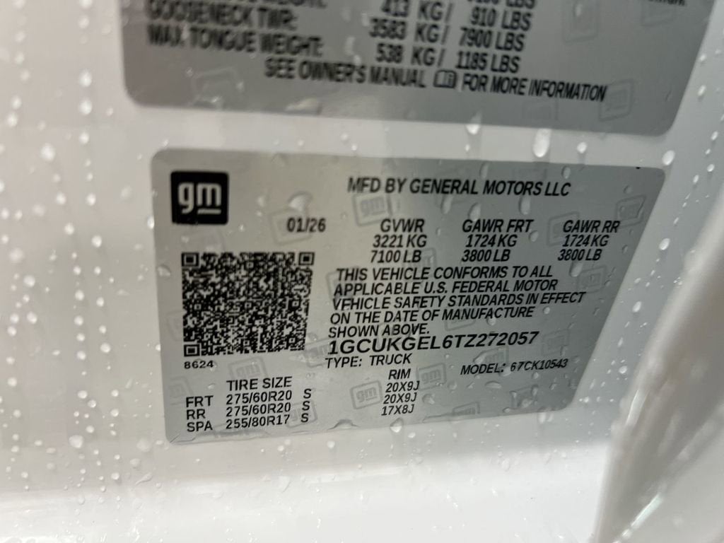 2026 Chevrolet Silverado 1500 LTZ