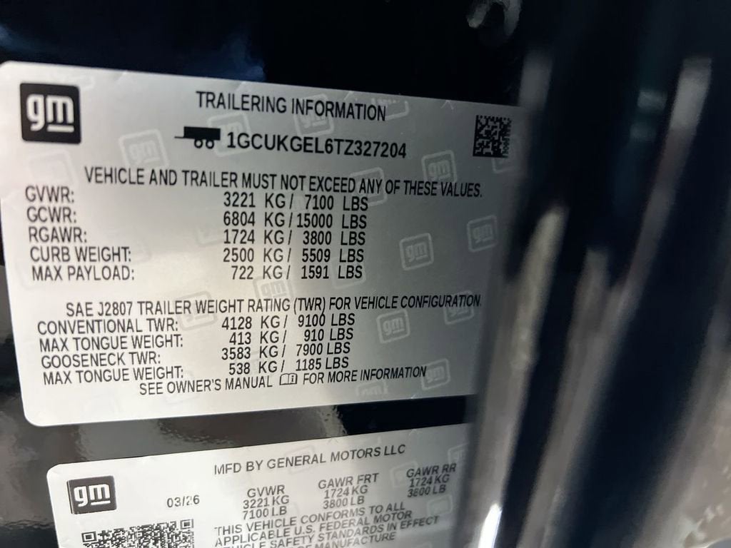2026 Chevrolet Silverado 1500 LTZ