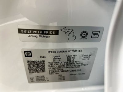 2026 Chevrolet Traverse LT