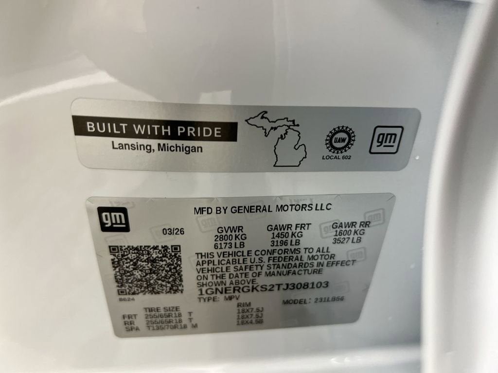 2026 Chevrolet Traverse LT