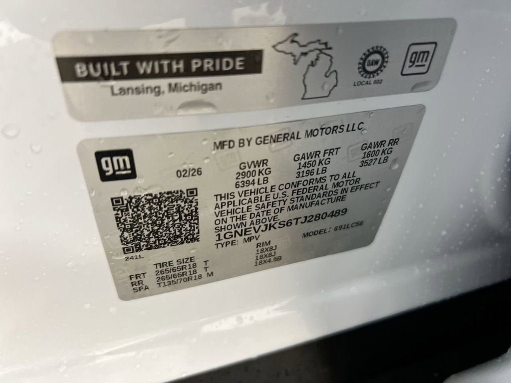 2026 Chevrolet Traverse Z71