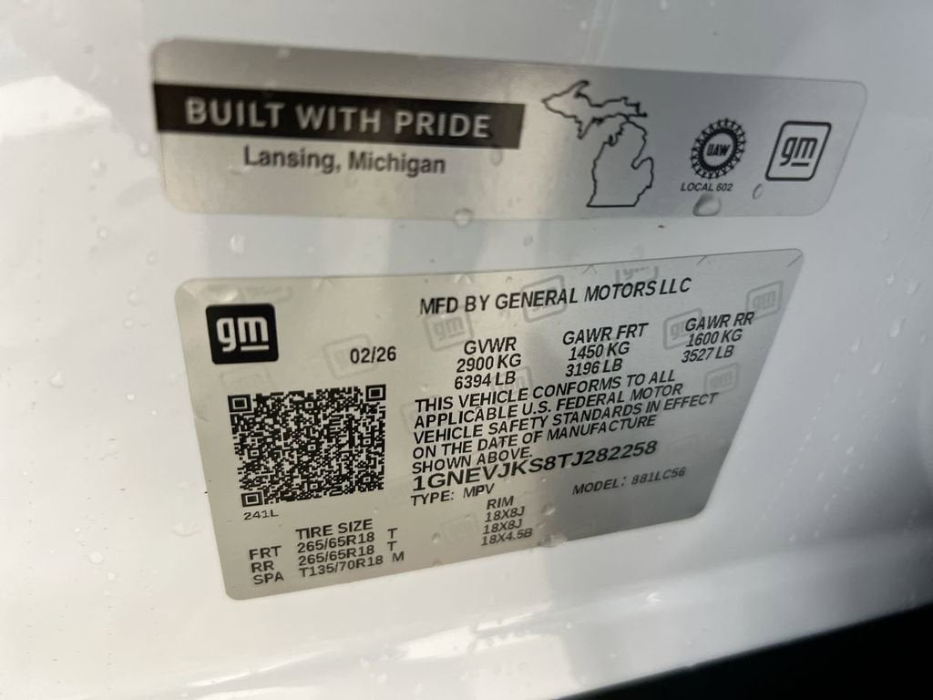 2026 Chevrolet Traverse Z71