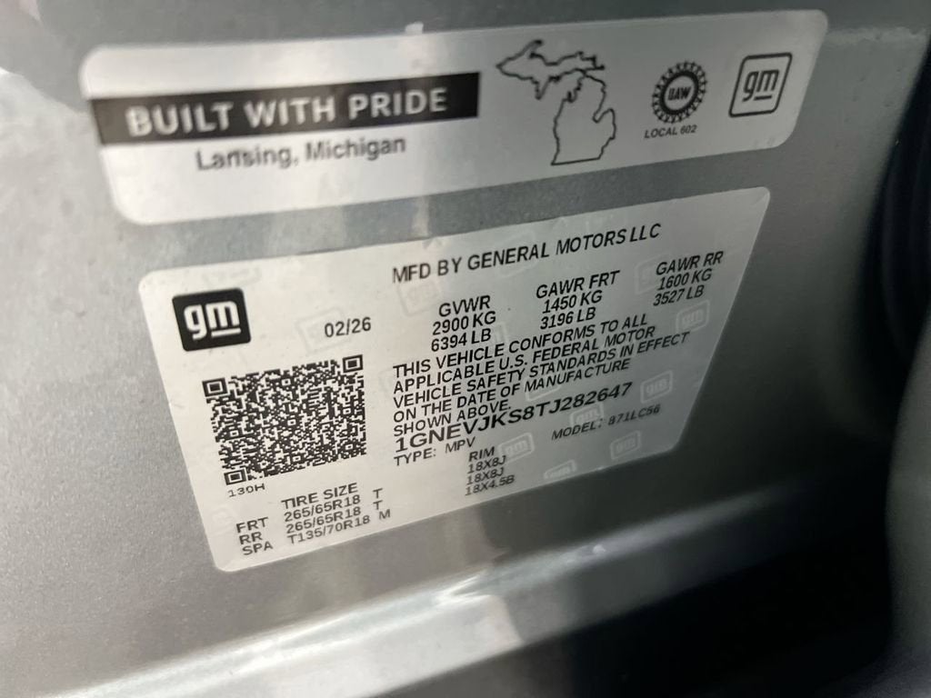 2026 Chevrolet Traverse Z71