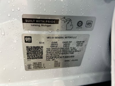 2026 Chevrolet Traverse RS