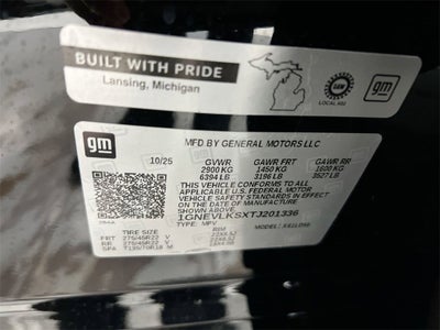 2026 Chevrolet Traverse RS