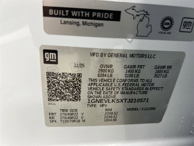 2026 Chevrolet Traverse RS