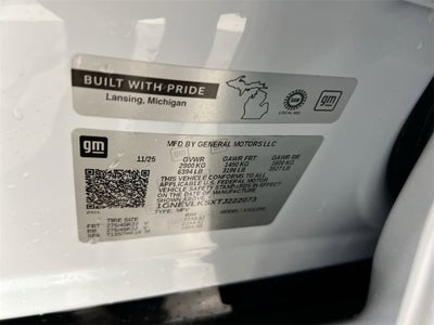 2026 Chevrolet Traverse RS