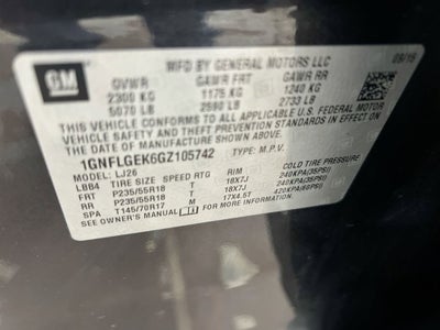 2016 Chevrolet Equinox LTZ