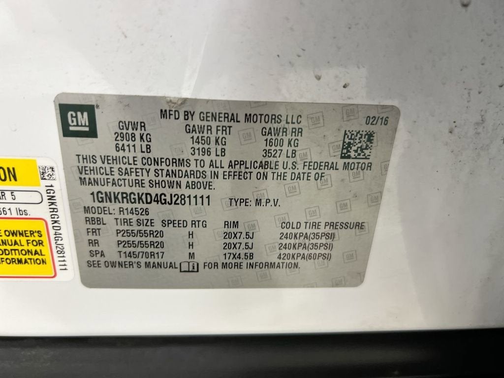 2016 Chevrolet Traverse LT