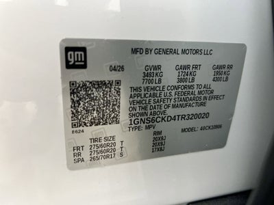2026 Chevrolet Suburban LT