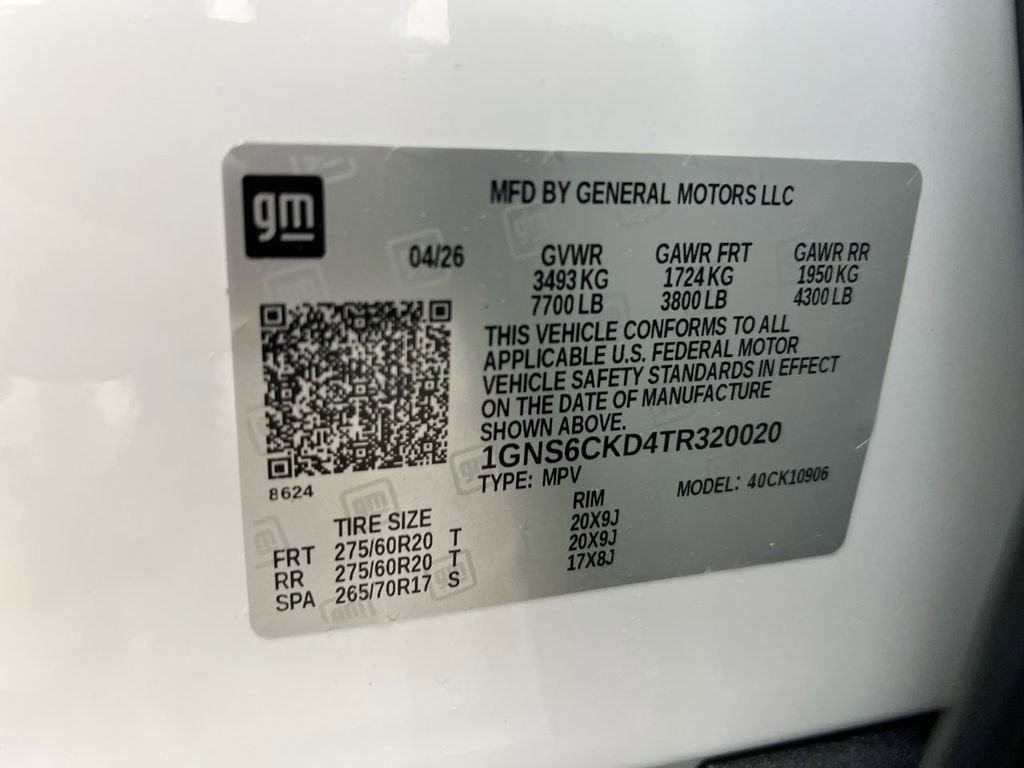 2026 Chevrolet Suburban LT