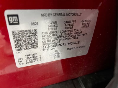 2025 Chevrolet Suburban Premier