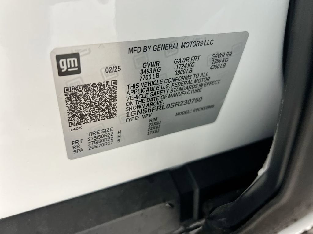 2025 Chevrolet Suburban Premier