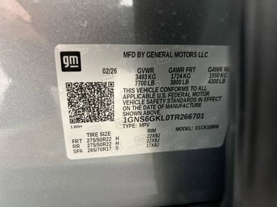 2026 Chevrolet Suburban High Country