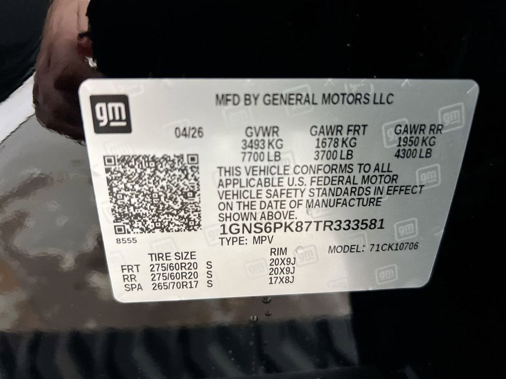 2026 Chevrolet Tahoe Z71