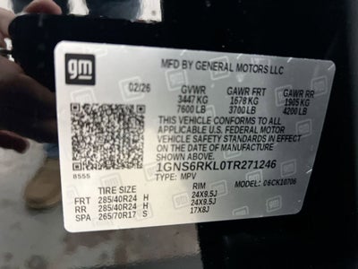 2026 Chevrolet Tahoe RST